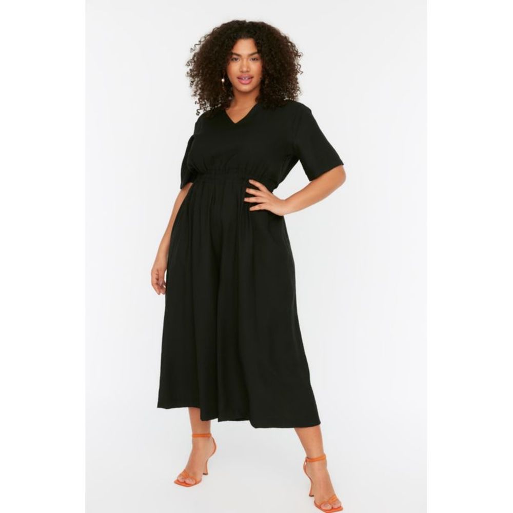 NWT Trendyol Woven Plus Size Overalls - Picture 2 of 6